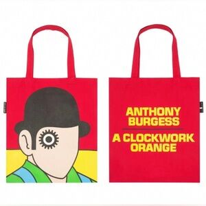 BNWT Out Of Print A Clockwork Orange Anthony Burgess Canvas Tote Bag